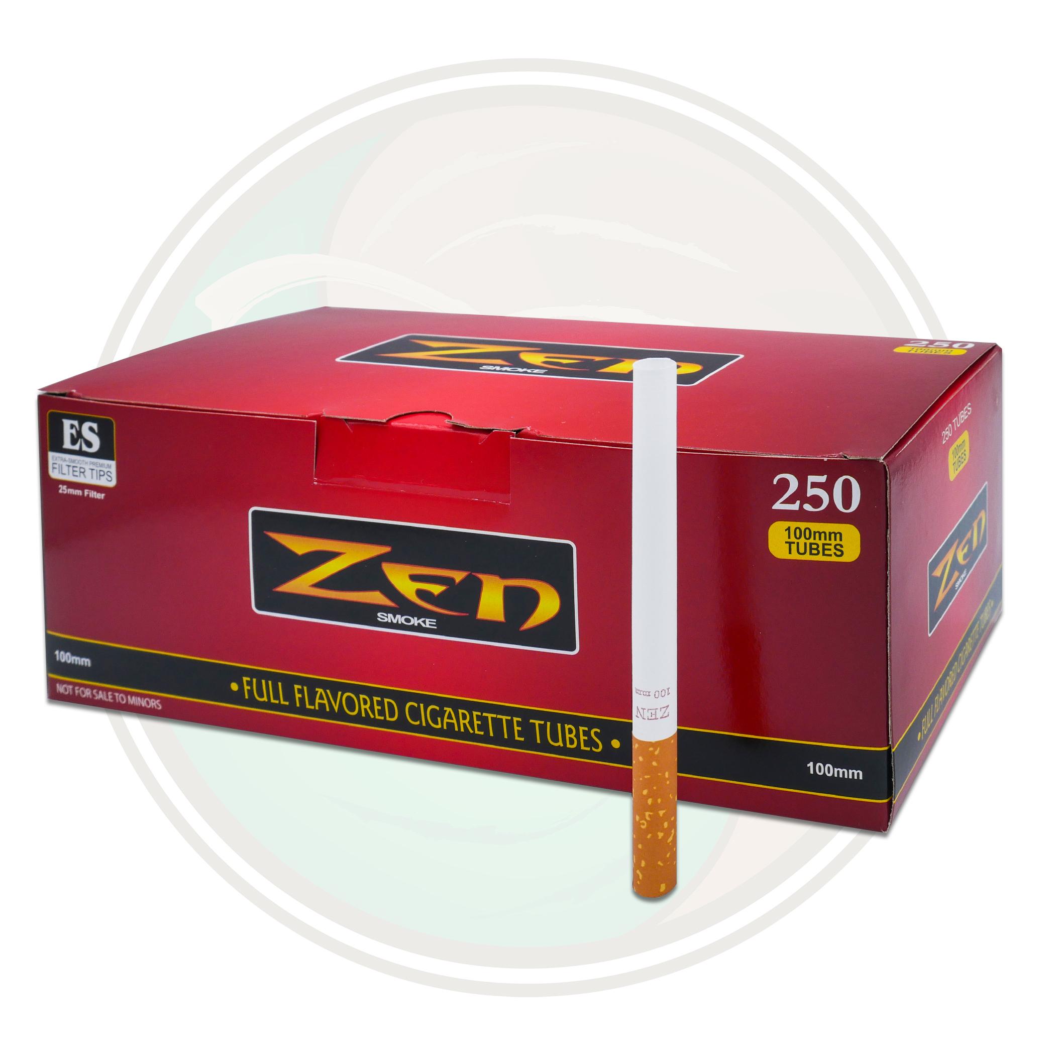 Zen 100s Full Flavor Cigarette Tubes for RYO Cigarettes